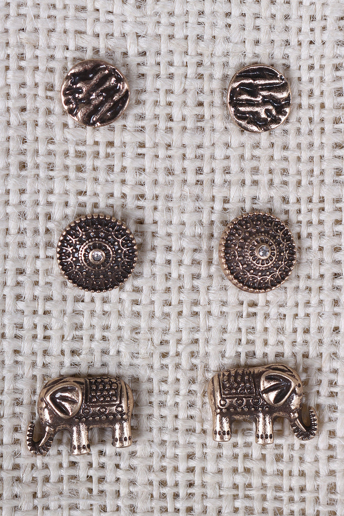 African Safari Earring Set