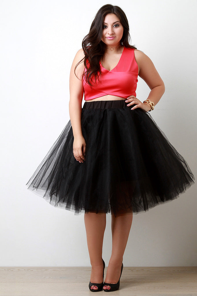 Tutu Tulle A-Line Skirt