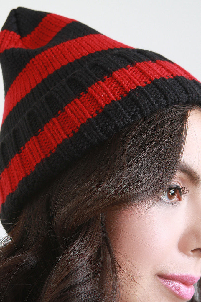 Round Ears Knit Beanie