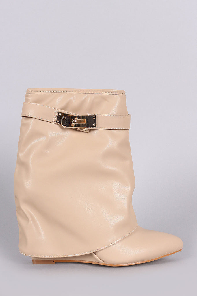 Twist-Lock Fold Down Shaft Wedge Booties