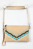 Stitched Convertible Crossbody Clutch