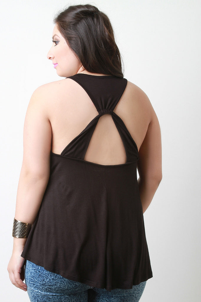 Cutout Racerback Top