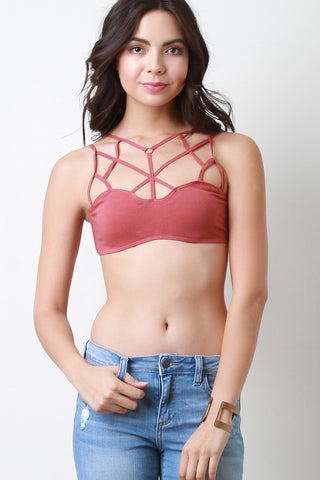 Strappy Caged Bralette