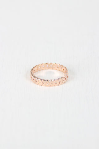 Leaf Band Ring