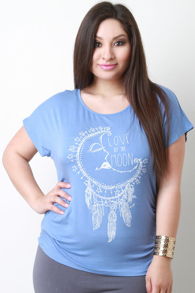 Love By The Moon Graphic Tee