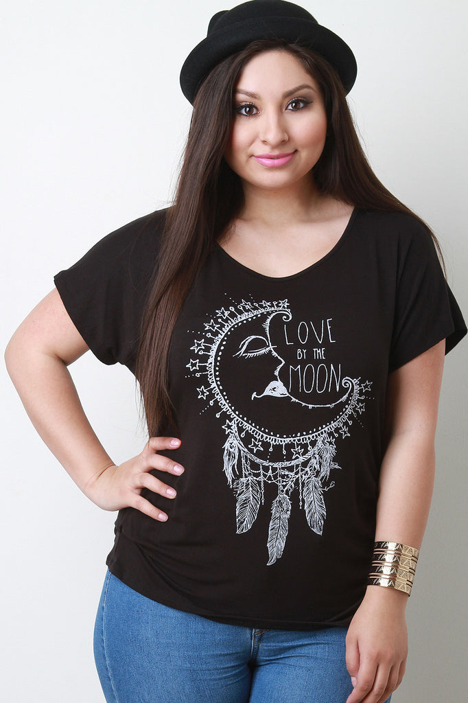 Love By The Moon Graphic Tee