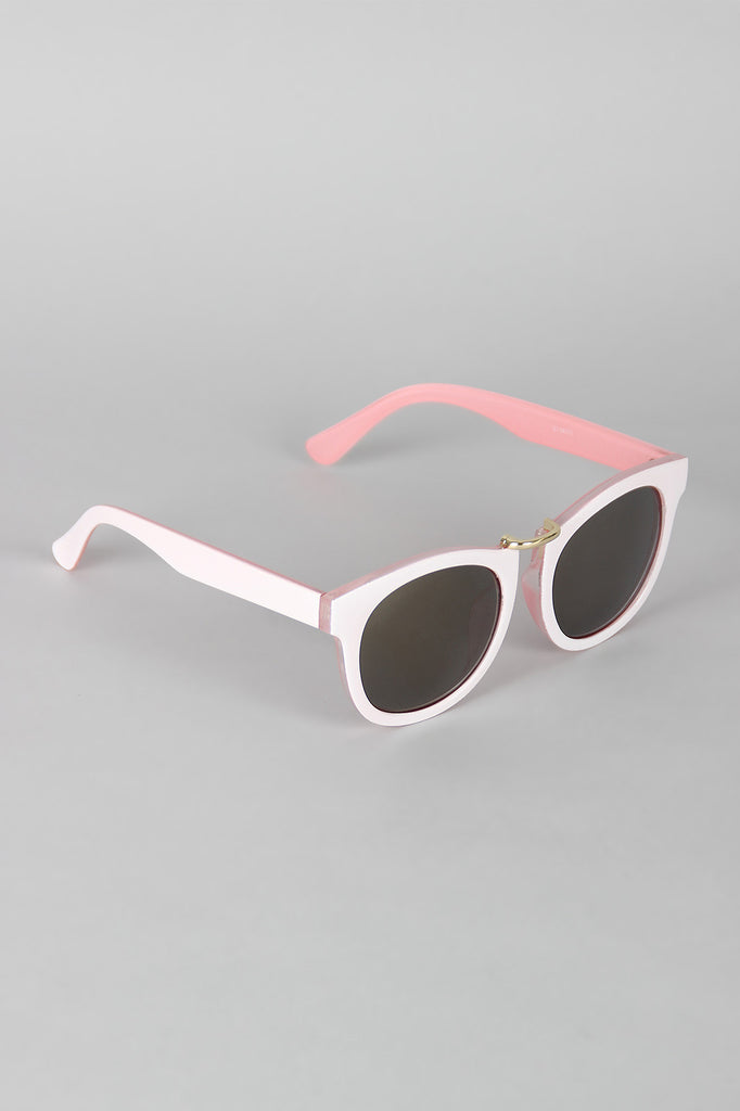 Two Tone Retro Vibe Sunglasses