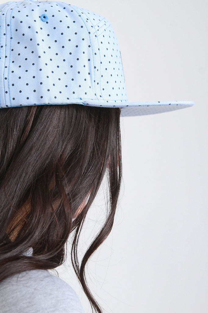 Snapback Polka Dot Cali Flag Cap