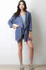 Lightweight Linen Drape Jacket