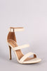 Anne Michelle Triple Straps Single Sole Heel