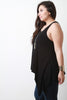 Asymmetrical Hem Sleeveless Top