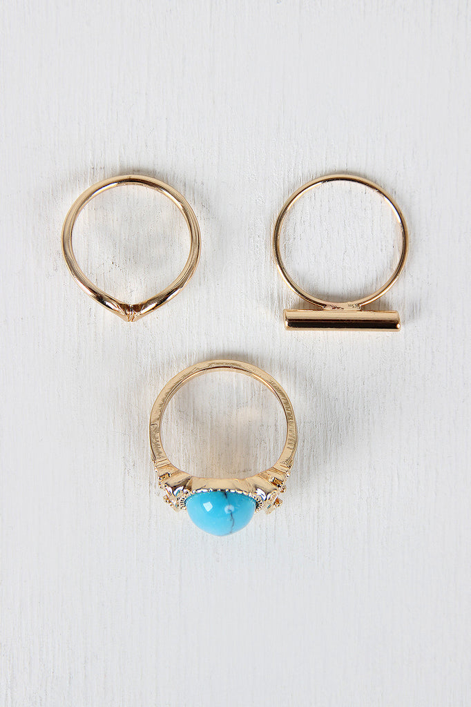 Turquoise Set Ring