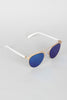 Double Bridge Matte Shooter Sunglasses