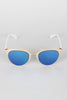 Double Bridge Matte Shooter Sunglasses