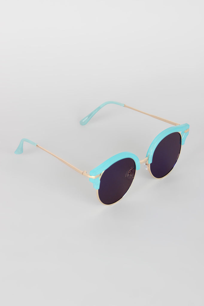 Cat Eye Cutout Retro Sunglasses