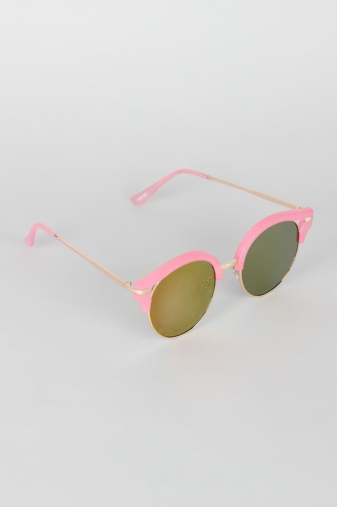 Cat Eye Cutout Retro Sunglasses