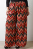 Chevron Tribal Wide Leg Pants