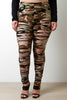 Camo Razor Cut Leggings