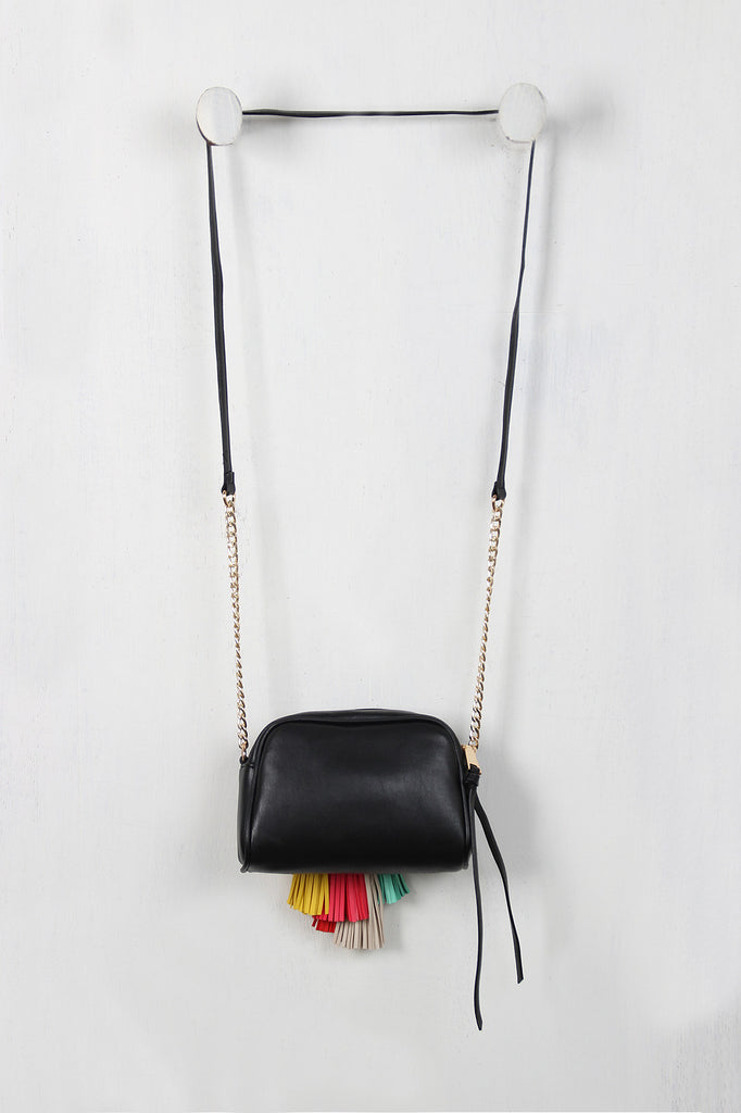 Colorful Tassel Mini Bag