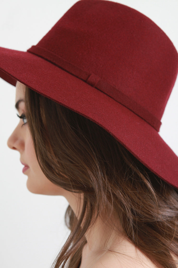 Wool Panama Floppy Hat