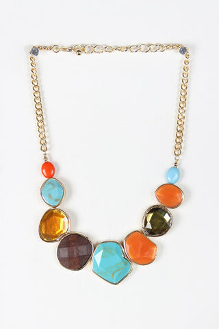 Sunset Beach Statement Necklace