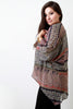 Boho Paisley Chiffon Open Front Cardigan