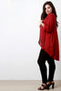 Chiffon High Low Open Front Cardigan