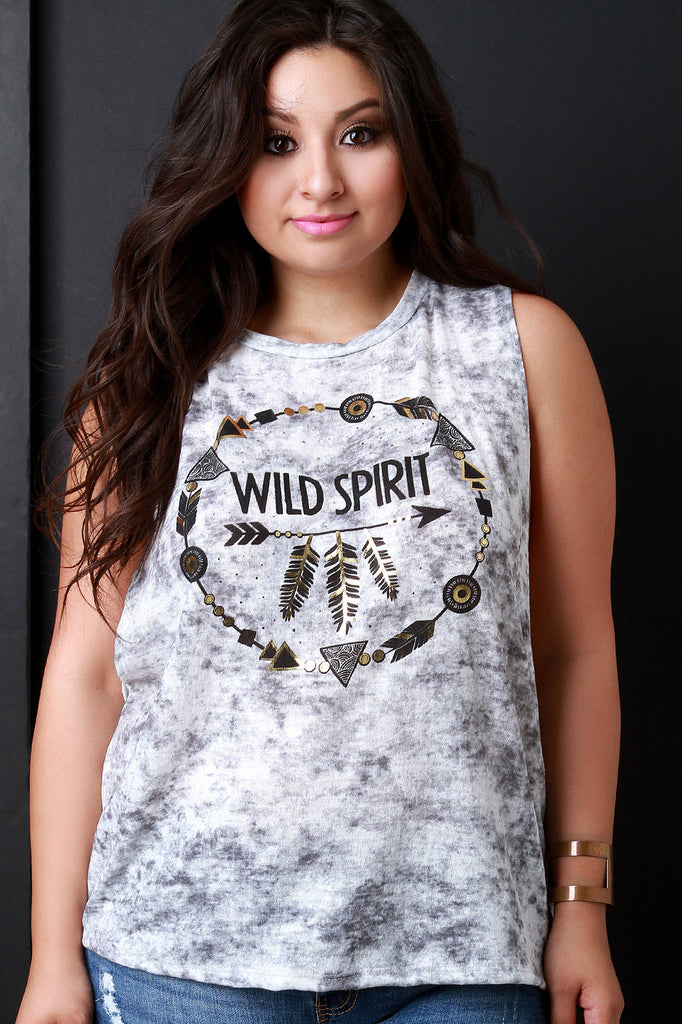 Wild Spirit Tie Dye Tank Top