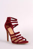 Anne Michelle Strappy Open Toe Stiletto Heel