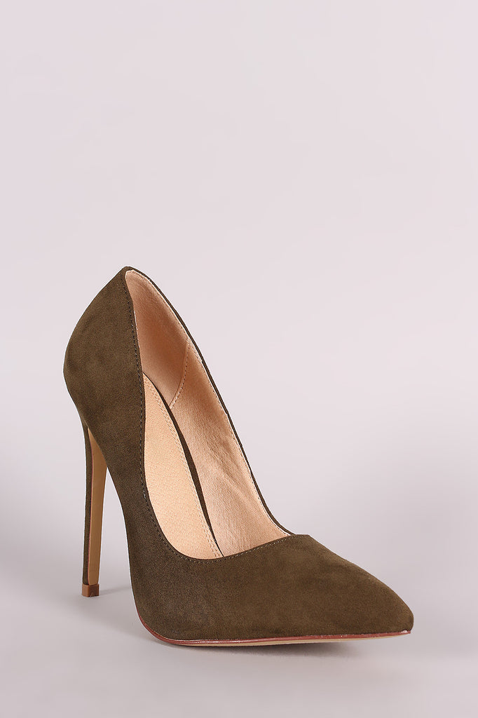 Liliana Suede Pointy Toe Pump