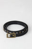 Morse Code Skinny Belt