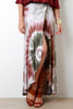 Tie Dye Wrap-Style Maxi Skirt