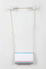 Color Blocked Acrylic Cross Body Bag