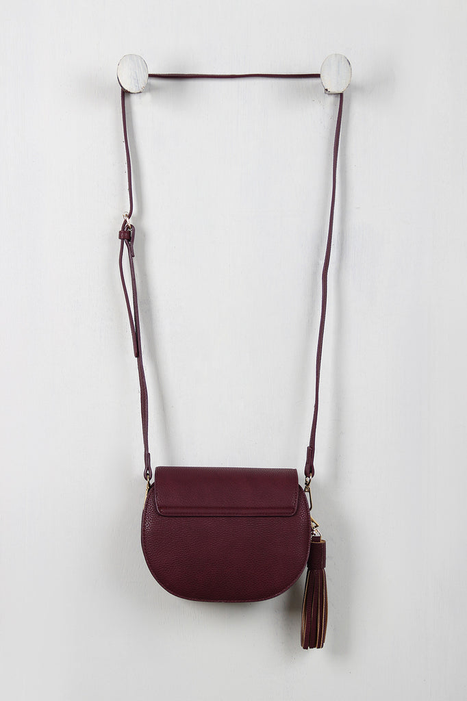 Simple Vegan Leather Sling Bag