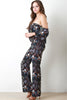 Bardot Flutter Tier Floral Jumpsuit