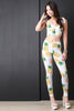 Pineapple Crop and Legging Set