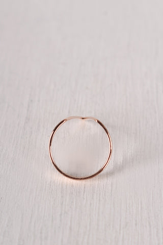 Simple Open V Ring