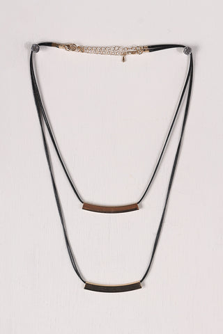 Modern Layering Necklaces and Choker Set