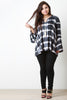 Bell Sleeve Ribbed Knit Tie Die Top