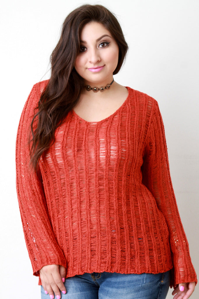 Loose Knit Boxy Sweater