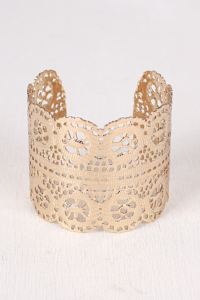 Metallic Lace Cuff